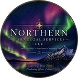 Northern Paralegal Services, LLC logo: Professional, Dedicated, Reliable